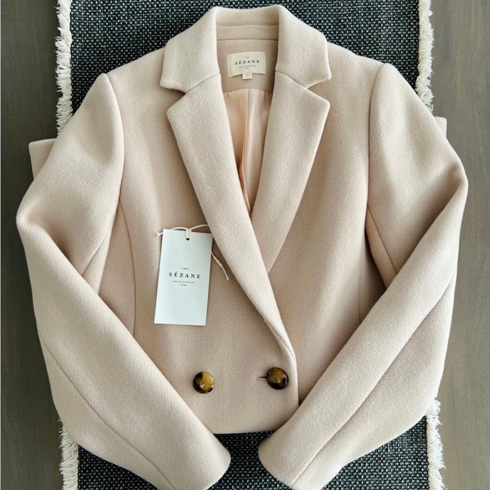 Sezane Johnson coat
